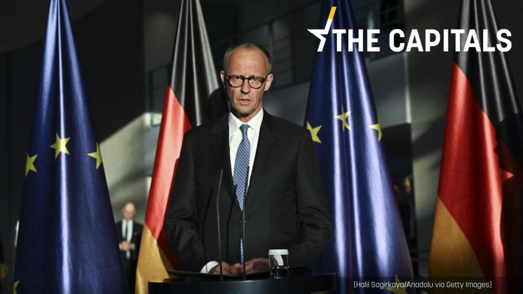 El canciller alemán, Friedrich Merz (CDU/PPE).